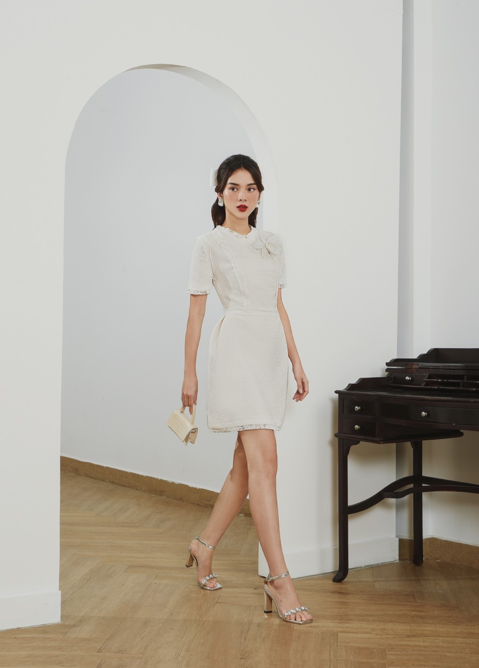 THE POEM WHITE DRESS