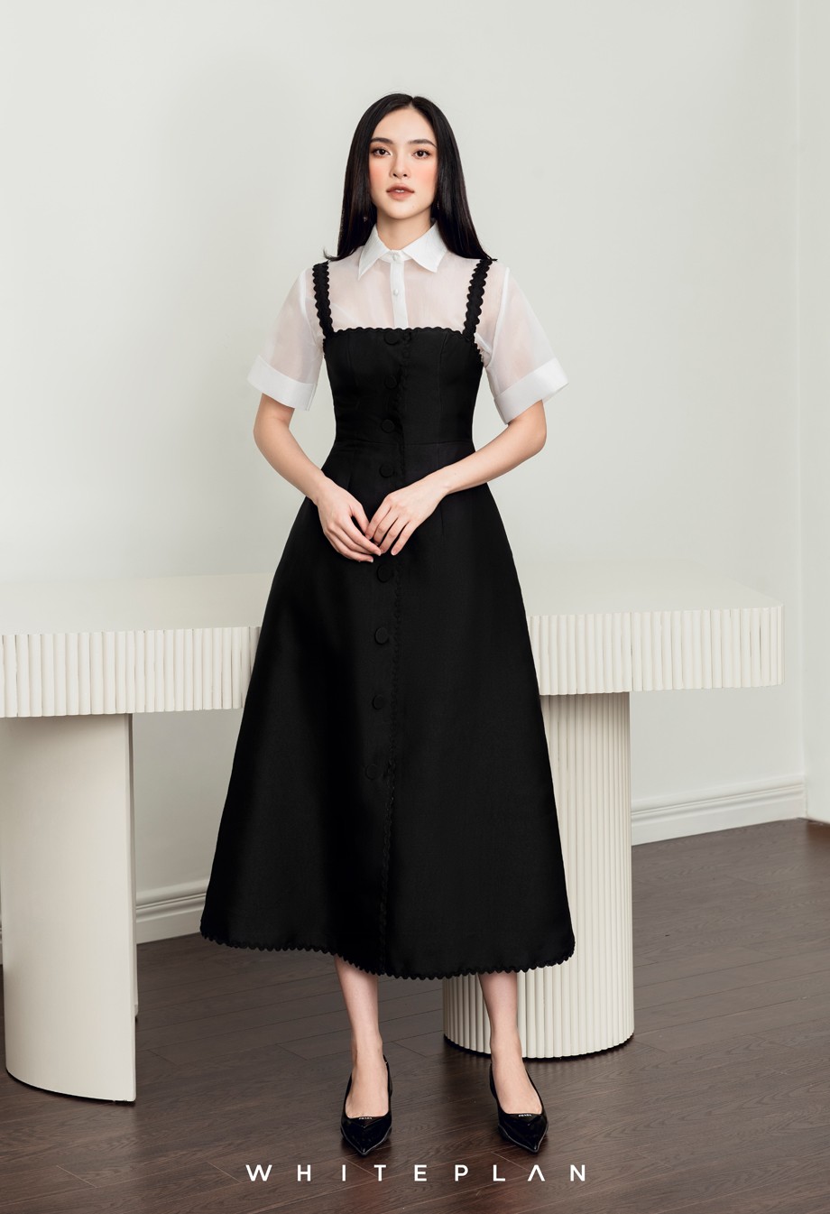 OLIVIA DRESS X CLASSIC BLOUSE