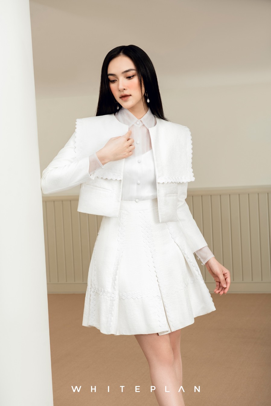 OTIS JACKET X OTIS SKIRT X LIGHTY BLOUSE