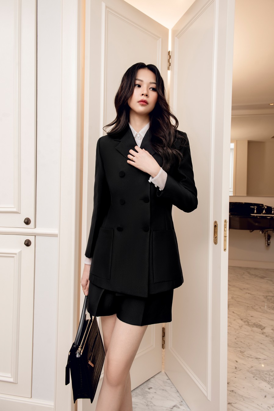 HARVEY JACKET X HARVEY SHORT X LIGHTY BLOUSE