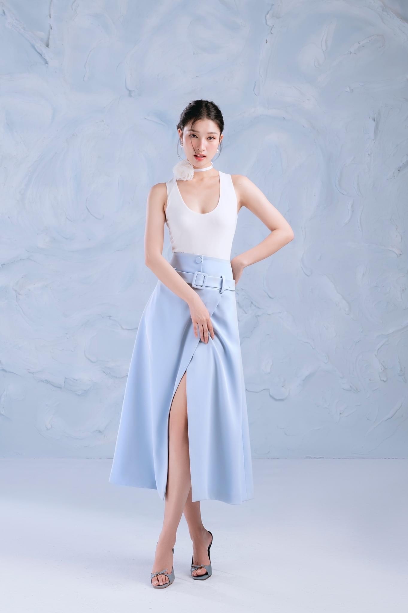 SET CLOUD TOP X OCEAN SKIRT