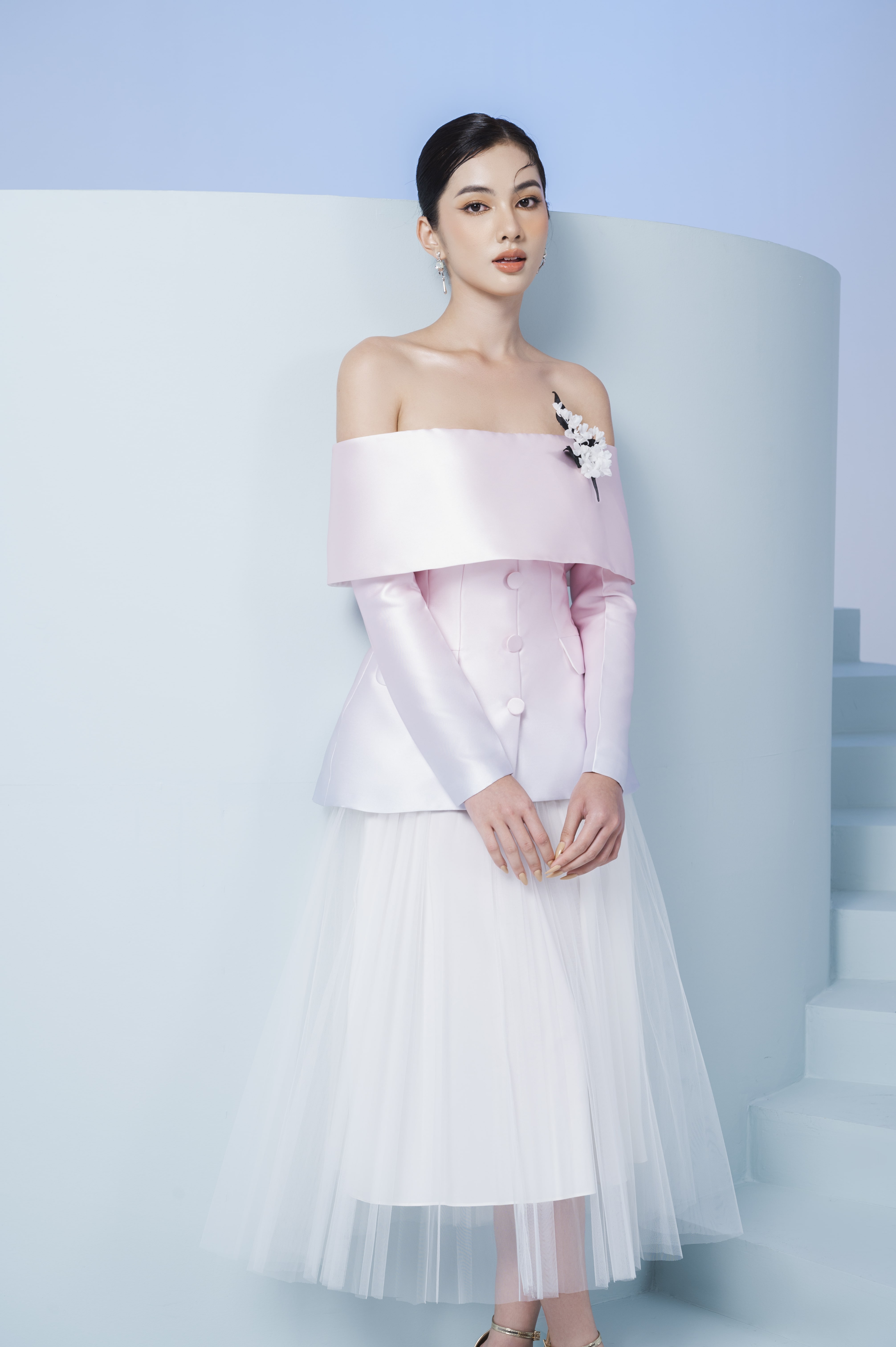 GIL SUIT VIOLET X MORNING SKIRT