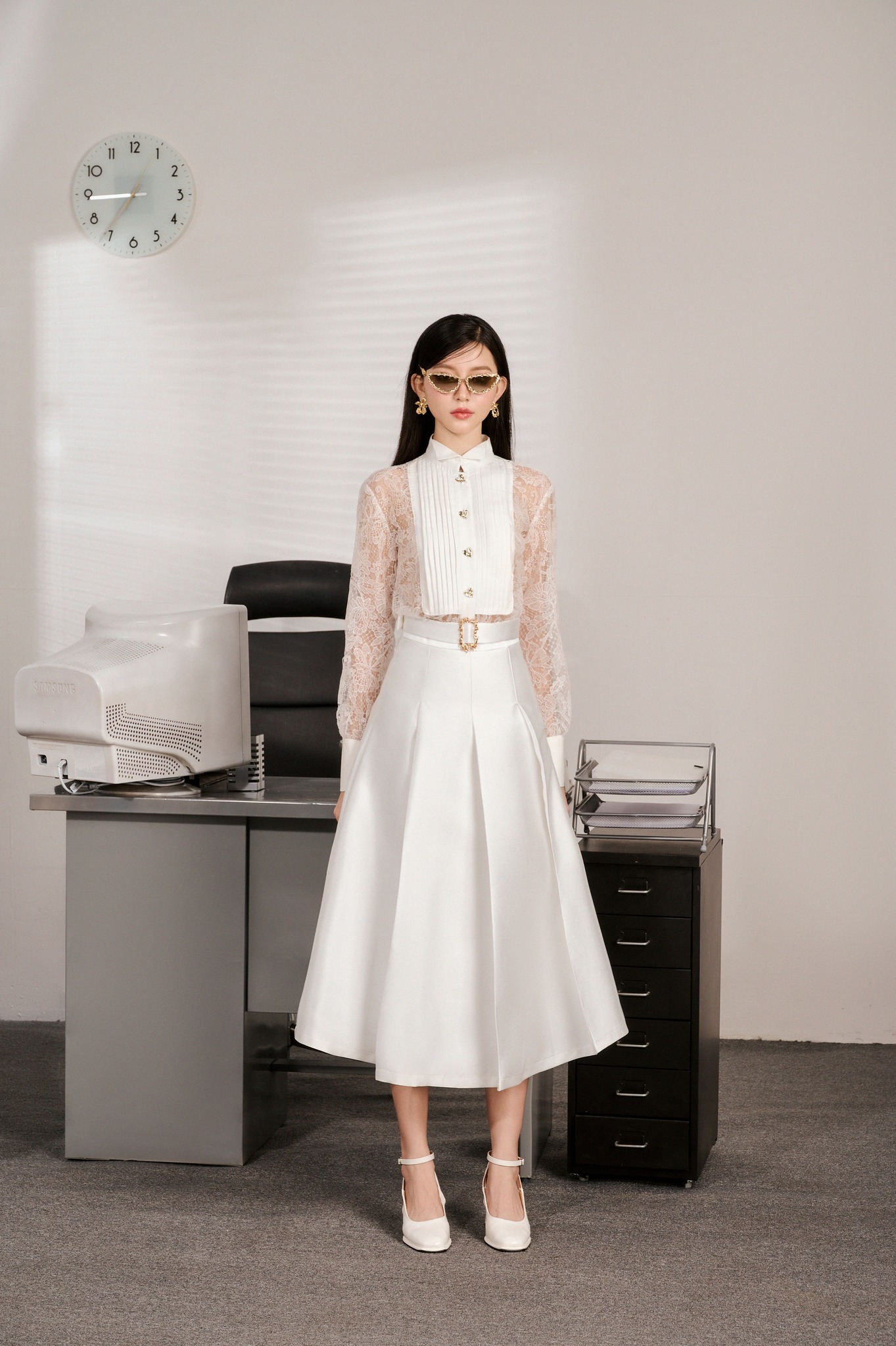 BOLIE TOP x DAVID SKIRT
