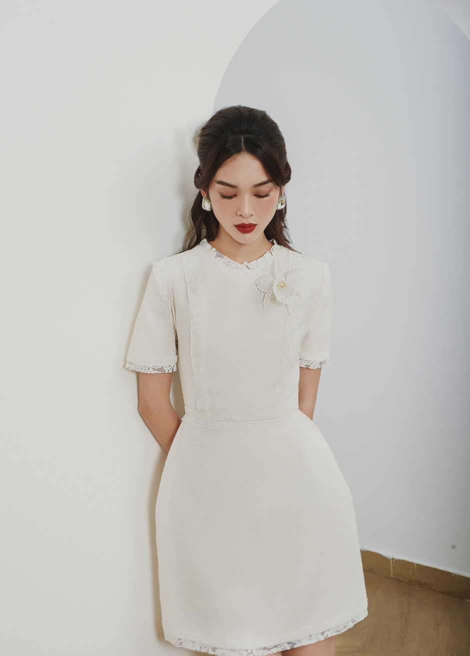 THE POEM WHITE DRESS