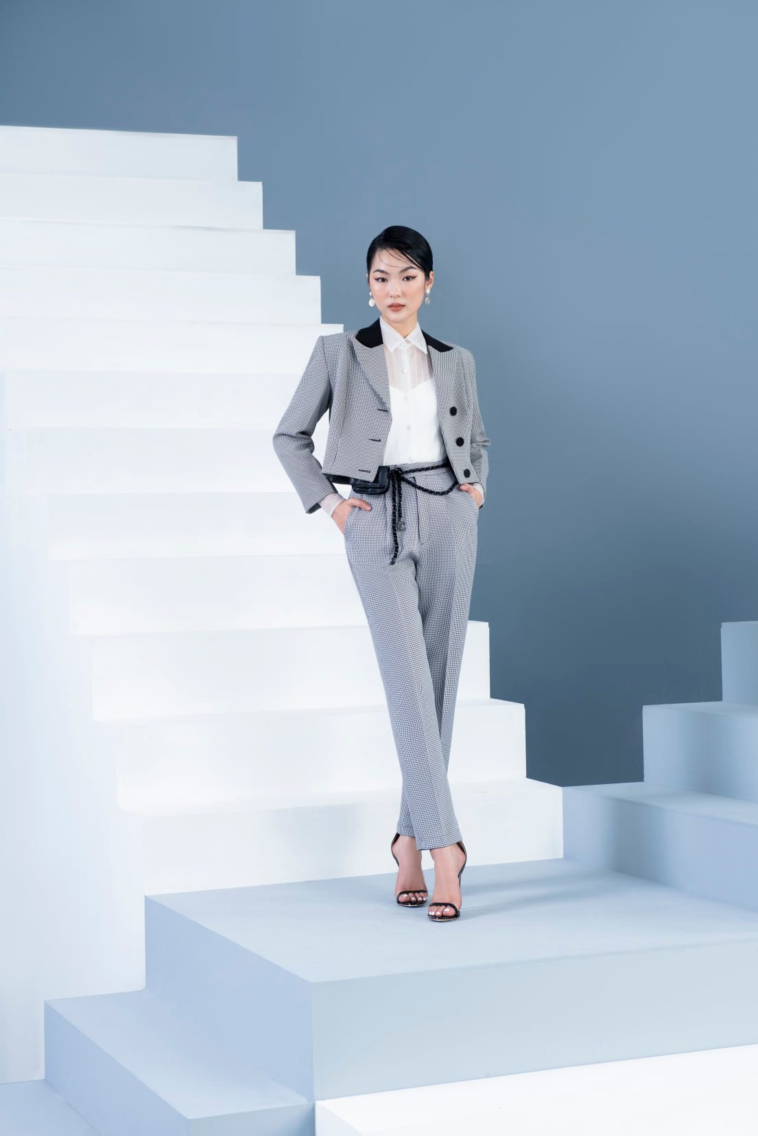 AIDAN JACKET X AIDAN PANTS X LIGHTY BLOUSE