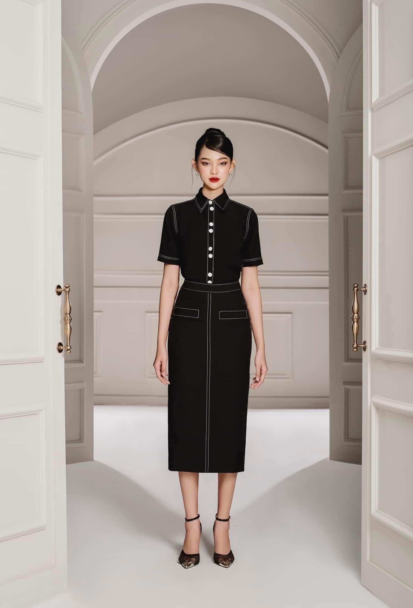 BONITA SKIRT - BLACK