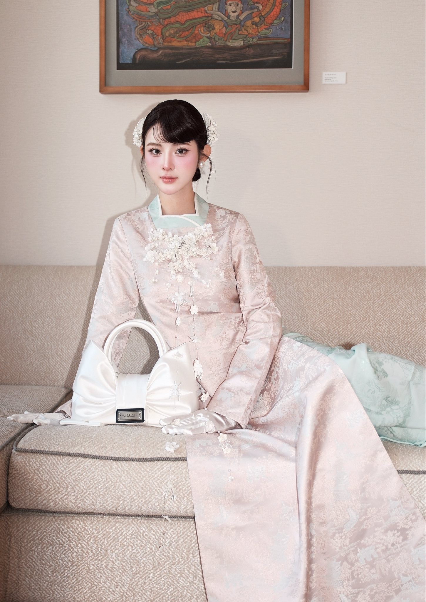 WHITE PLAN "TUONG TU" - AODAI COLLECTION 2025